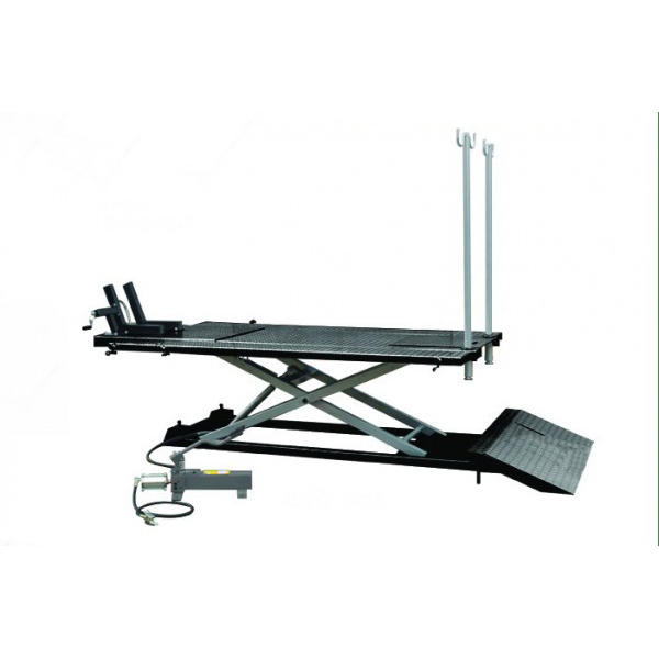 1500LB pneumatic shear motorcycle lifting platform