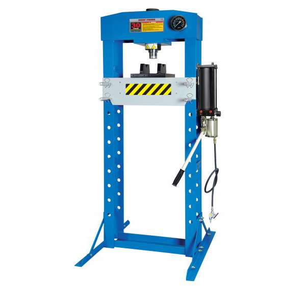 30T European pneumatic/manual press